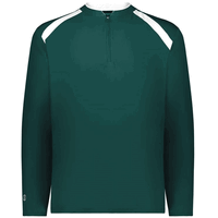 dark green / white