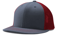 graphite / scarlet red