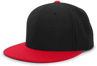 black / red