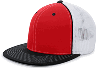 red / white / black