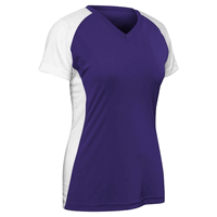 purple / white