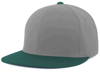 silver / dark green