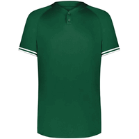 dark green / white