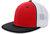 red / white / black