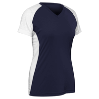 navy / white