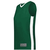 dark green / white