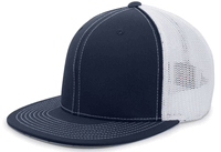 navy / white
