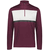 maroon / white