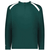 dark green / white
