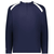 navy / white