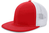 red / white