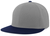 silver / navy