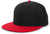 black / red
