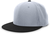 silver / black