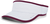 white / maroon