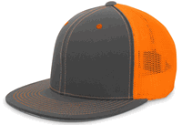 graphite / neon orange