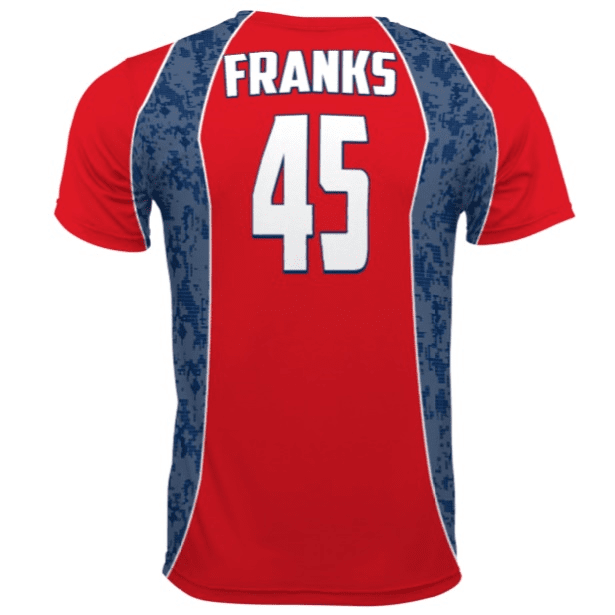 Sublimated Camo Baseball Jerseys Digital Jerseys Flash CM14