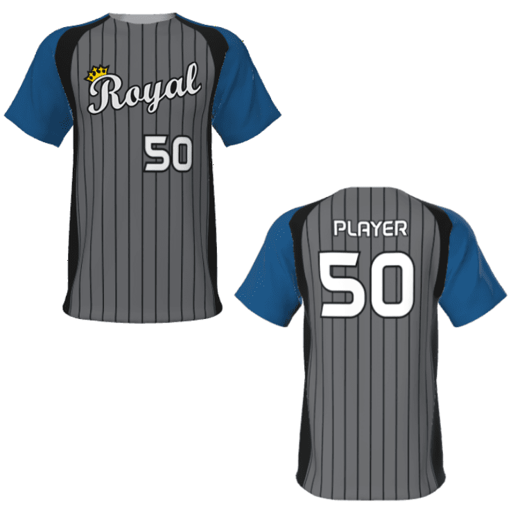 Sublimated Baseball Jerseys Pinstripes + Logo Juice JPL002