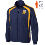 Sport-Tek JST60 Full Zip Color Block Wind Jacket