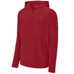 Sport-Tek JST488 Repeat 1/2 Zip Wind Jacket