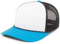 white panel - navy / panther teal