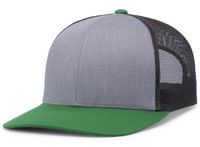 heather grey - light charcoal / kelly