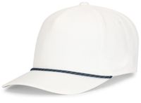 white - navy / white