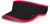 black / red