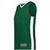 dark green / white