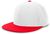 white / red
