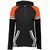 black / orange