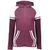 maroon / white