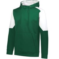 dark green / white