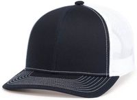 navy / white