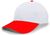 white / red