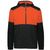 black / orange