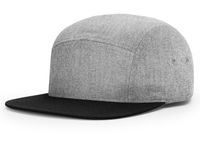 heather grey / black