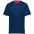 navy / red
