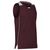 maroon / white