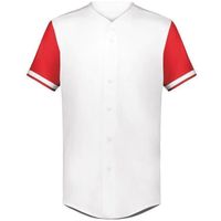 white / red