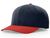 navy / red