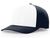 white panel / navy