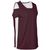 maroon / white