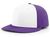 white panel / purple