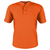 burnt orange / white