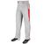 grey / scarlet