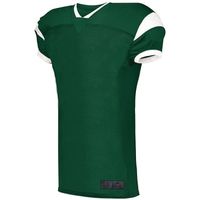 dark green / white