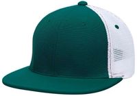 dark green / white