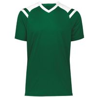 dark green / white