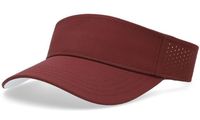 maroon / white